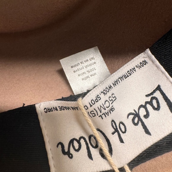 LACK OF COLOR FEDORA HAT 𝐓𝐇𝐄 𝐙𝐔𝐋𝐔 IN SAND COLOR - Picture 5 of 14